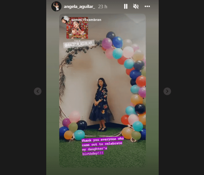 Fotos: Niña celebra su cumpleaños con pastel y piñata de Ángela Aguilar |  Estilo Musa Celebridades